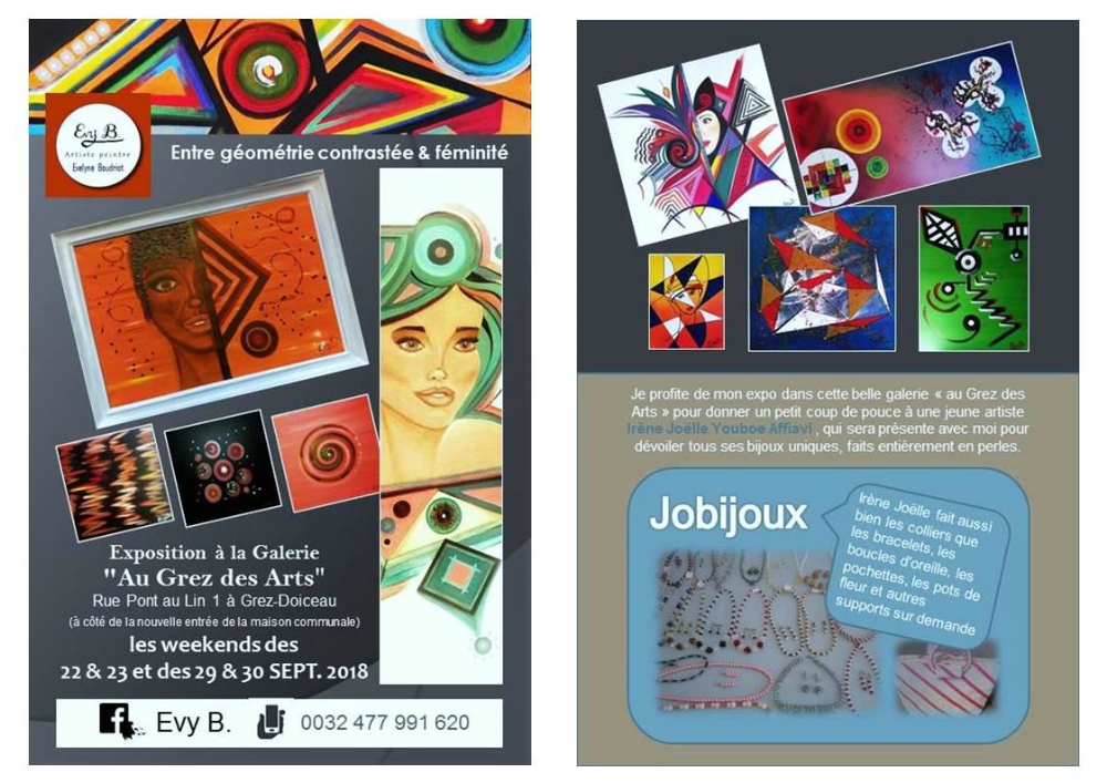 EXPOSITION A LA GALERIE